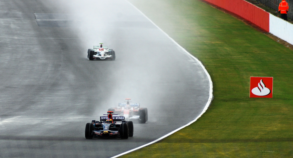wet race f1 photo
