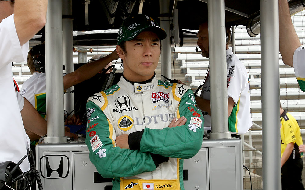 インディカー・シリーズ KVレーシングの佐藤琢磨、2010年5月