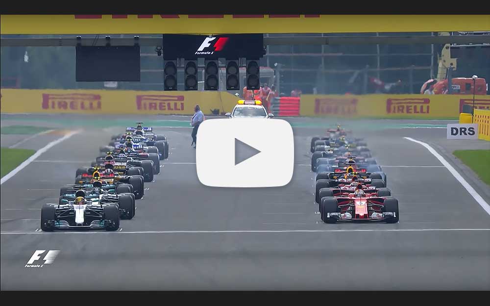 2017年F1ベルギーGP決勝ハイライト動画