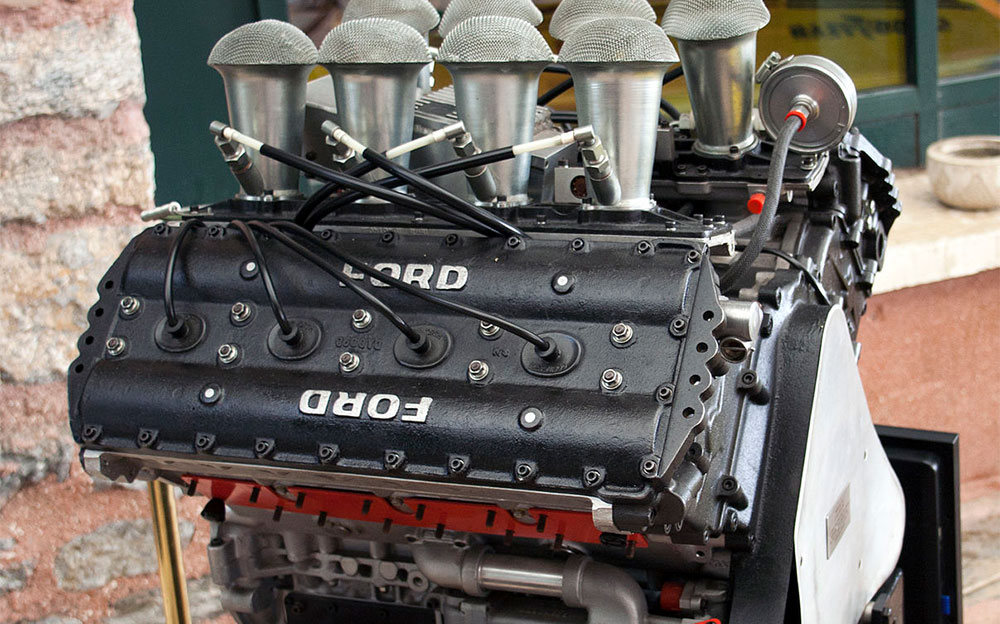 1980年のフォード・コスワースF1エンジン