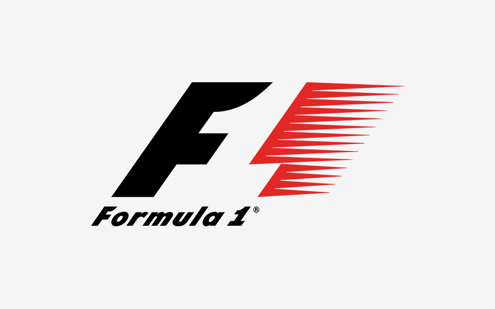 1993年にデザインされたF1のロゴ