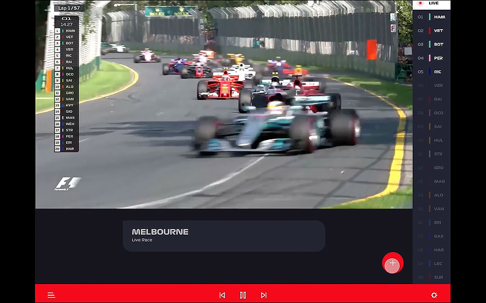 ネット配信サービス「F1 TV」