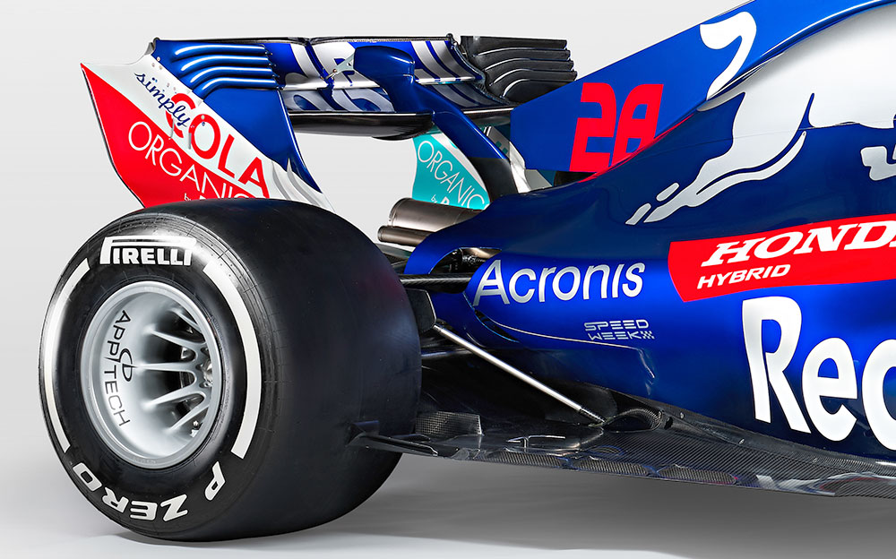 トロロッソ・ホンダ2018年F1マシン「STR13」リア