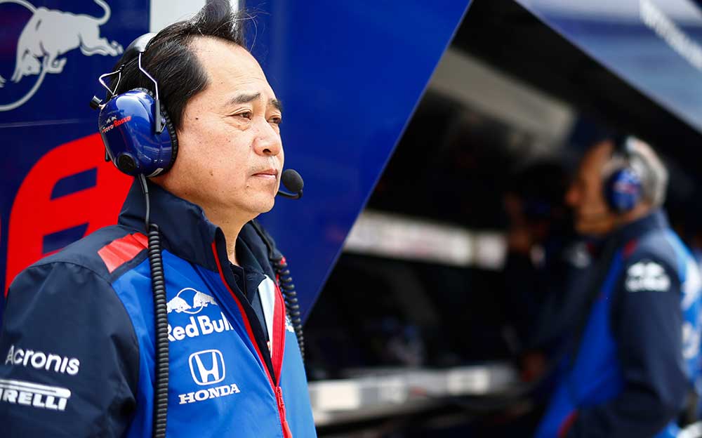 ホンダF1の田辺豊治テクニカルディレクター、2018年F1中国GPにて