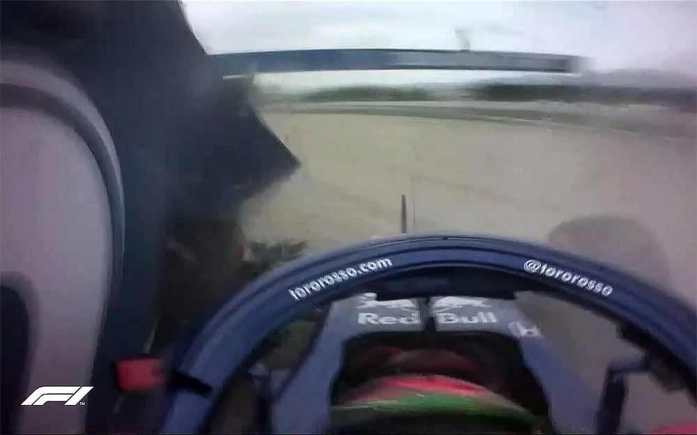 F1スペインGPで大クラッシュを演じたトロロッソ・ホンダのブレンドン・ハートレー
