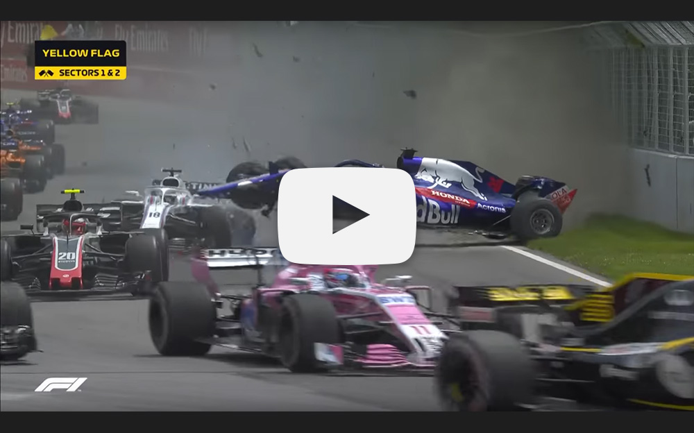 2018年F1カナダGP決勝レースハイライト動画