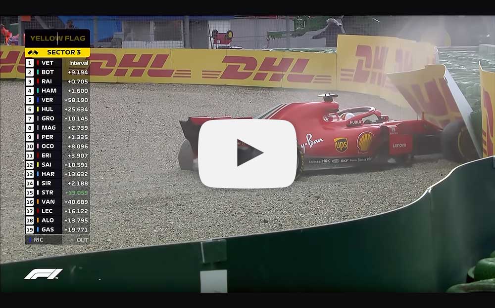 2018年F1ドイツGP決勝レースハイライト動画