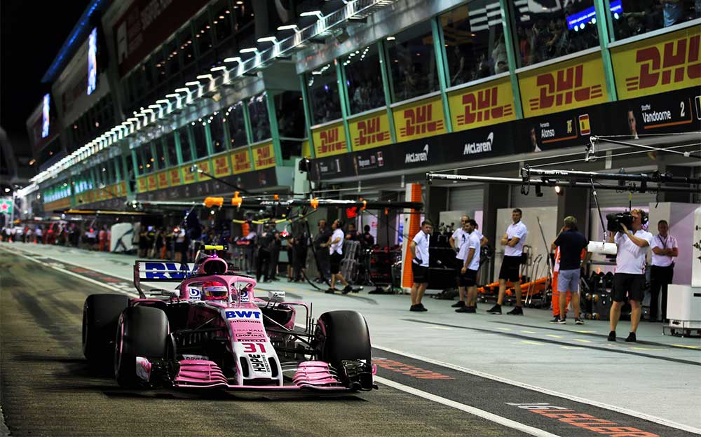 レーシングポイントのアップグレードが炸裂 ルノーとハースを大差で抑え中団勢最速 F1シンガポールgp 予選 18 F1 ニュース速報 解説 Formula1 Data