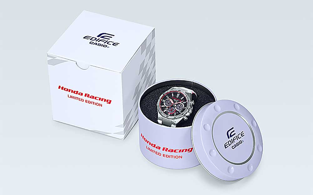 ファン垂涎の時計…ホンダF1とトロロッソの限定特別モデルがカシオ