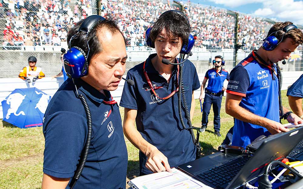 ホンダF1の現場統括責任者を務める田辺豊治テクニカル・ディレクター、F1日本グランプリ 2018年10月7日