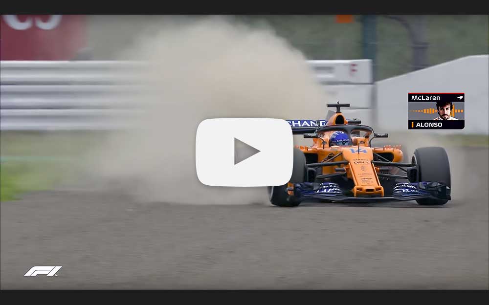 F1日本グランプリFP1 ハイライト動画、2018年10月5日鈴鹿サーキット