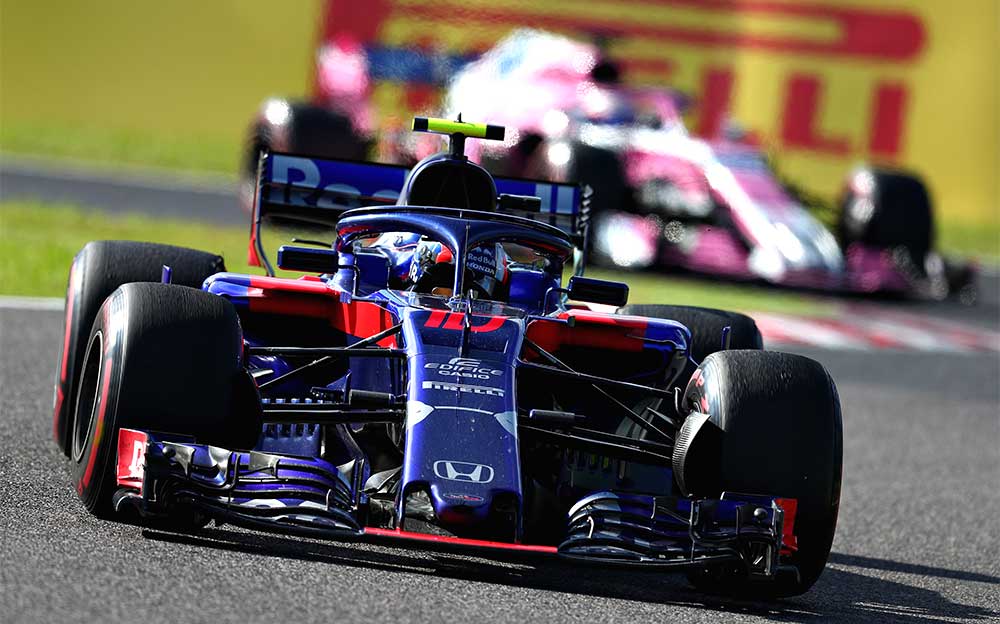 F1日本グランプリ決勝 経過速報 フェラーリの2台を破壊するフェルスタッペン ホンダはポイント圏内を走行中 F1 ニュース速報 解説 Formula1 Data