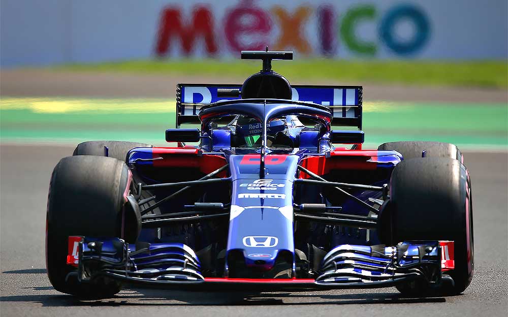 F1メキシコGP2回目のフリー走行で6番手タイムを刻んだとトロロッソ・ホンダのブレンドン・ハートレー