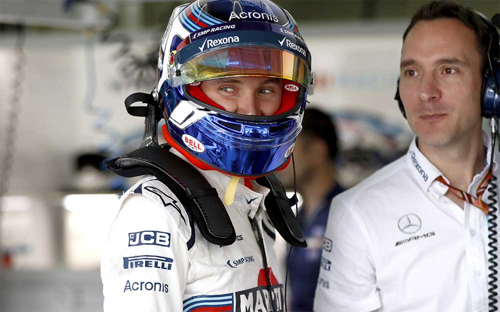 ウィリアムズのセルゲイ・シロトキン、F1ブラジルGP 2018年11月10日