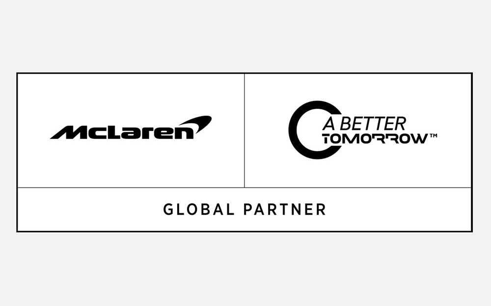 マクラーレンとA Better Tomorrowのロゴ