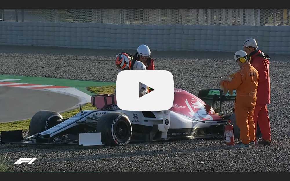 2019年 F1バルセロナテスト初日ハイライト動画