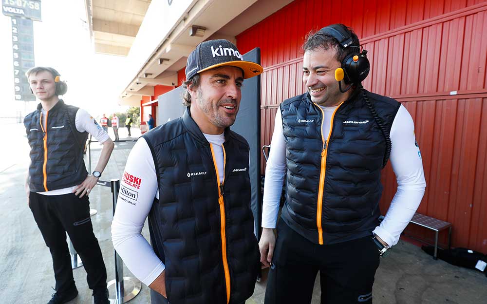 2019年F1バルセロナ合同テストに現れたフェルナンド・アロンソ