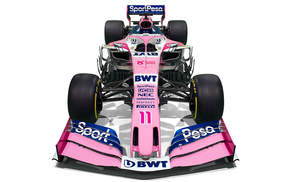 レーシングポイントF1チームの2019年F1マシン