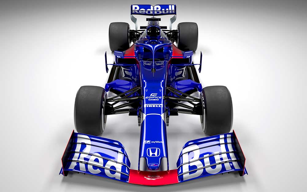 トロロッソ ホンダ 19年f1マシンを発表 新車 Str14 の姿が明らかに F1ニュース速報 解説 Formula1 Data