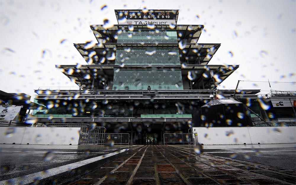 雨のインディアナポリス・モーター・スピードウェイ、2019年インディ500予選2日目