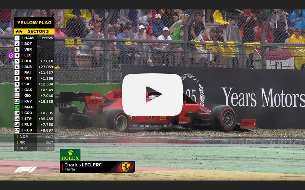 2019年F1ドイツGP決勝レース動画ハイライト