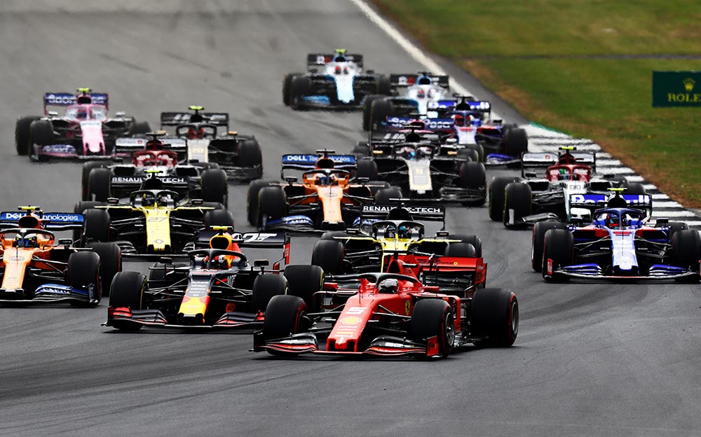 2019年F1イギリスGP決勝レースの模様