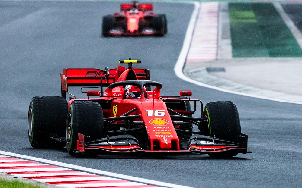 爪を隠したベッテルと、バランスに苦戦したルクレール / Ferrari F1