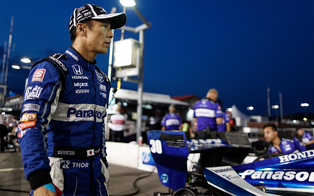 レイホール・レターマン・ラニガン・レーシングの佐藤琢磨、2019年インディカー・シリーズ第15戦ゲートウェイ予選にて