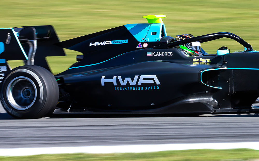 FIA-F3選手権に参戦するメルセデス子会社のHWAレースラボ