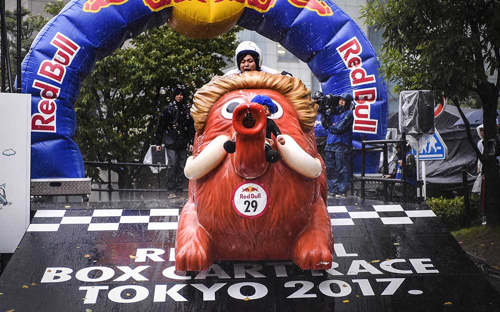 Red Bull Box Cart Race（レッドブル・ボックスカート・レース）Tokyo 2017の様子