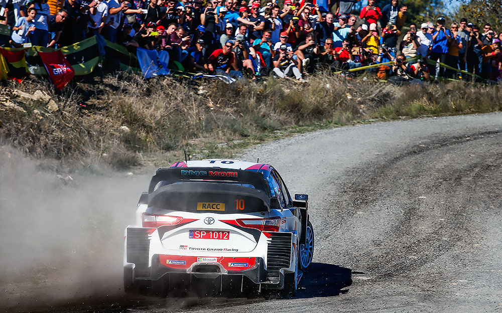 WRC第13戦スペインにて