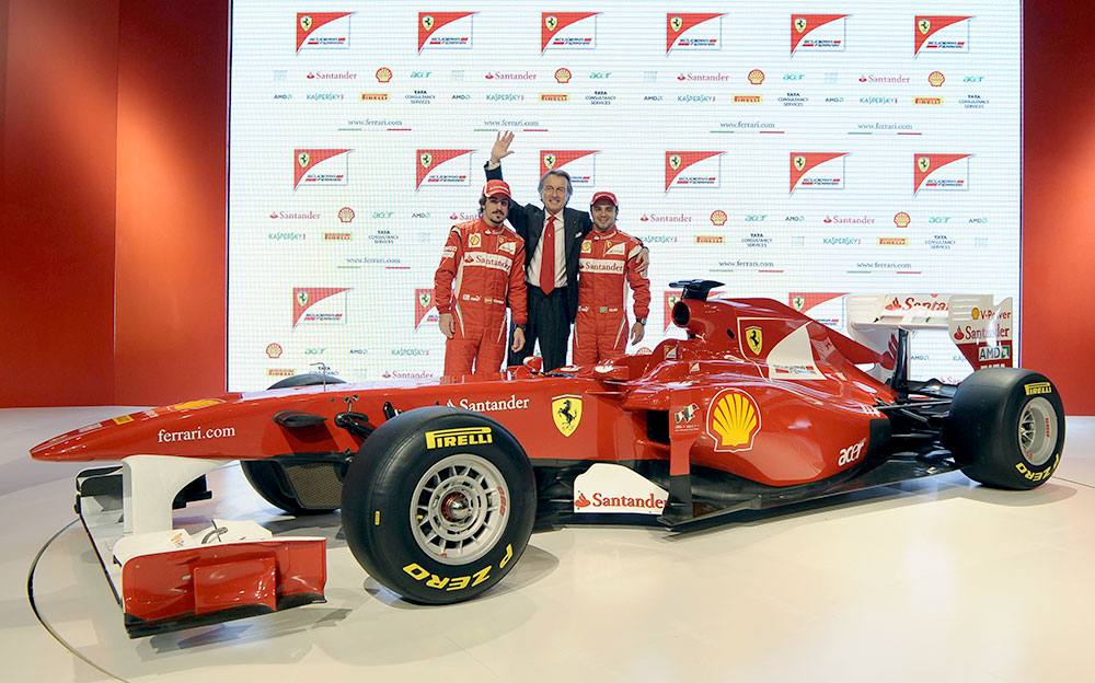 スクーデリア・フェラーリが2015年のF1世界選手権参戦用に開発したフォーミュラ1カー「フェラーリ・SF15-T」
