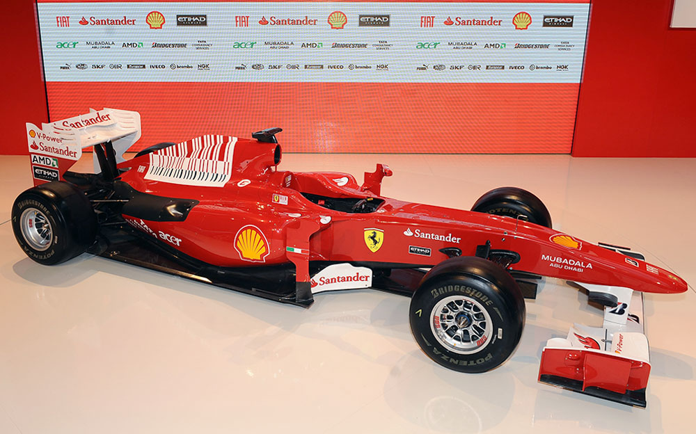 スクーデリア・フェラーリが2010年のF1世界選手権参戦用に開発したフォーミュラ1カー「フェラーリ・F10」