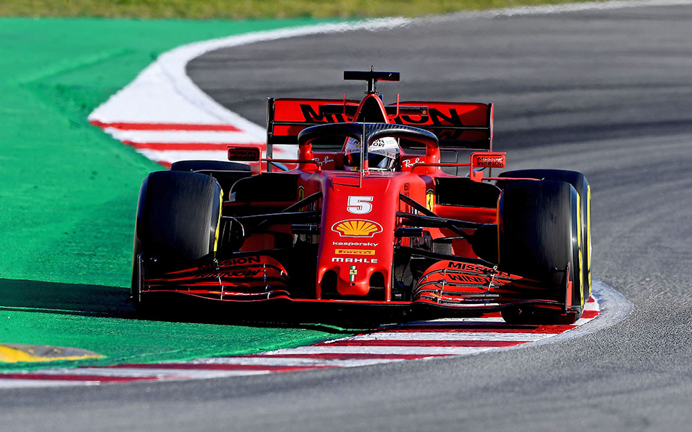 F1テスト3日目は赤旗スタート セバスチャン ベッテル エンジントラブルで走行中止 F1ニュース速報 解説 Formula1 Data