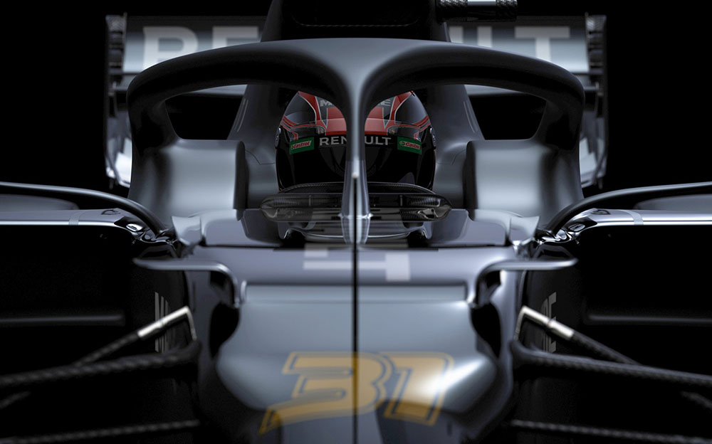 ルノーの2020年型F1マシン「R.S.20」のレンダリングイメージ写真