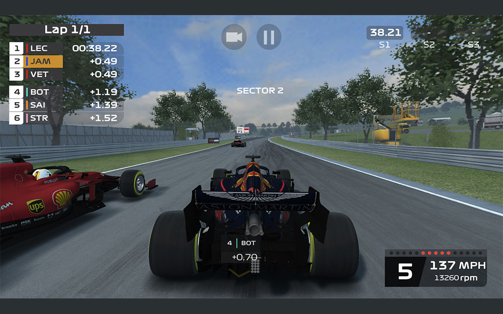 スマホゲーム F1 Mobile Racing 早くも年シーズンに対応 F1ニュース速報 解説 Formula1 Data