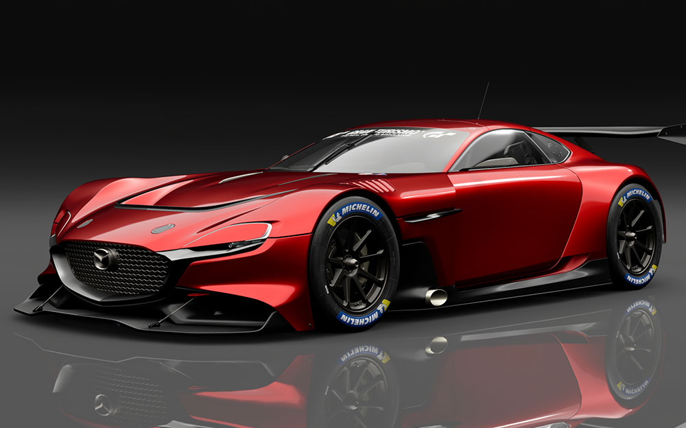 Mazda Rx Vision Gt3 Concept Gtスポーツに登場 570馬力の次世代ロータリーエンジン搭載 F1 ニュース速報 解説 Formula1 Data