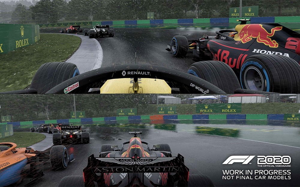 Ps4ゲーム F1 に搭載される対戦プレイ用の画面二分割 スプリットスクリーンモード F1 ニュース速報 解説 Formula1 Data