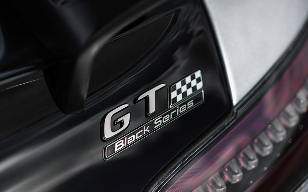 メルセデスAMG GT ブラックシリーズ ロゴ