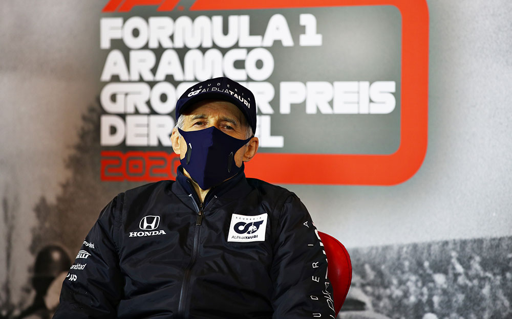 F1アイフェルGPの金曜プレスカンファレンスに出席したアルファタウリ・ホンダのフランツ・トスト代表