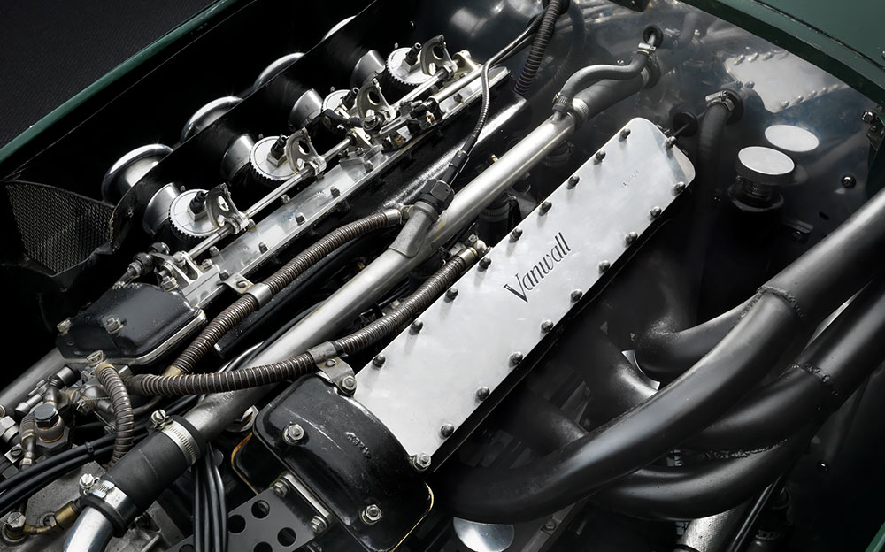ヴァンウォールの1958年型F1マシン「VW5」のエンジン