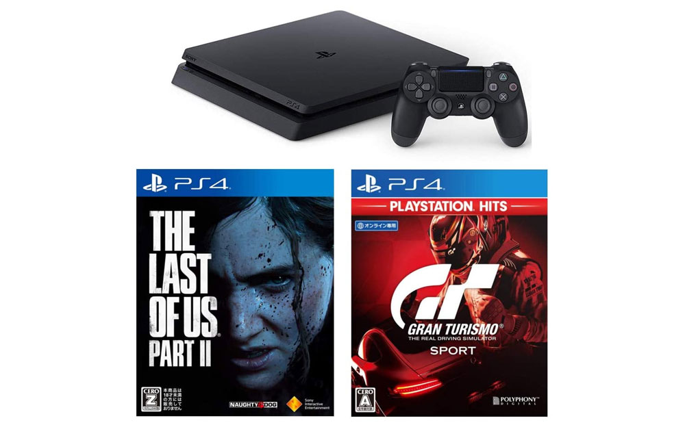 PlayStation 4 + グランツーリスモSPORT + The Last of Us Part II セット 【CEROレーティング「Z」】