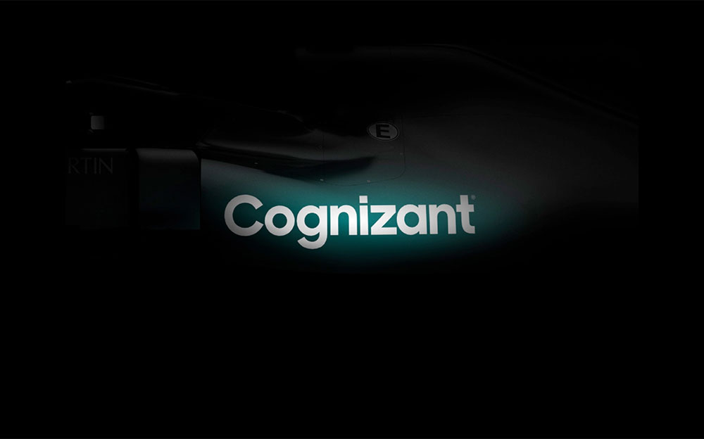 コグニザントのロゴが入ったアストンマーチンF1の2021年型マシンのディザー