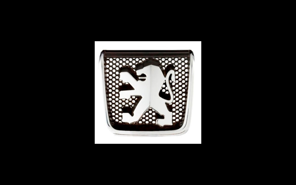1998年プジョー9代目のロゴ、ラインが洗練・合理化された