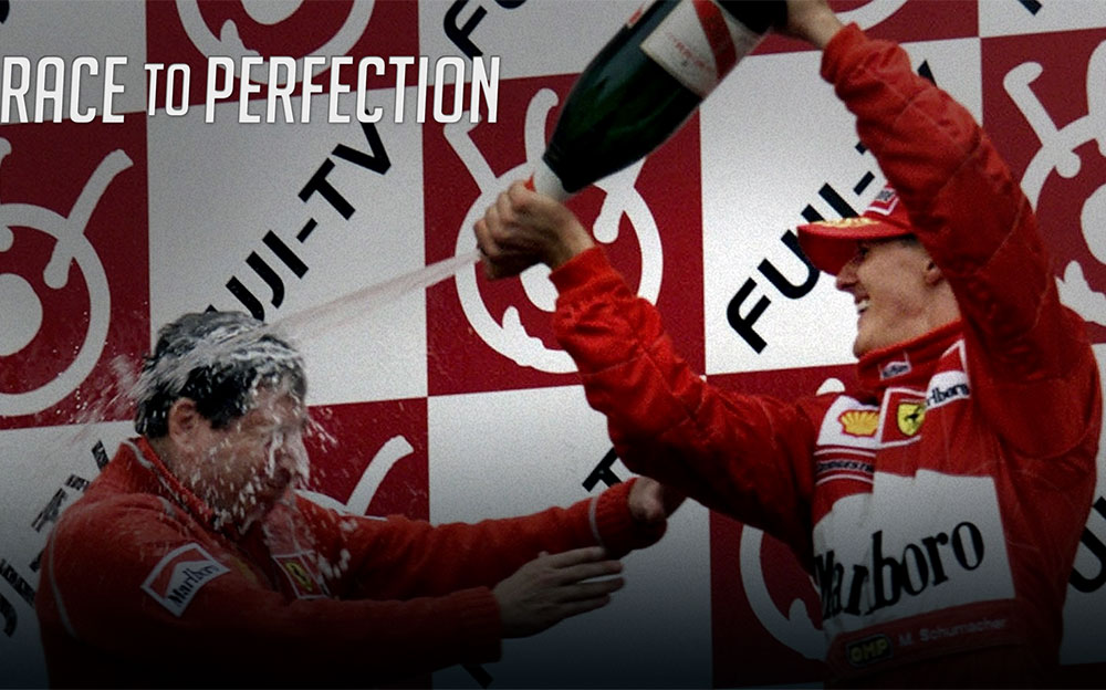 フェラーリのミハエル・シューマッハとジャン・トッド、F1の70周年を記念してNBC Universalが制作したドキュメンタリー「RACE TO PERFECTION」 (4)