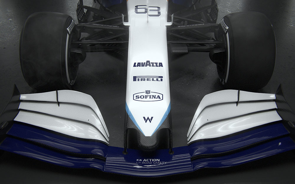 ジョージ・ラッセルとニコラス・ラティフィが駆るウィリアムズF1チームの2021年型F1マシン「FW43B」 (10)