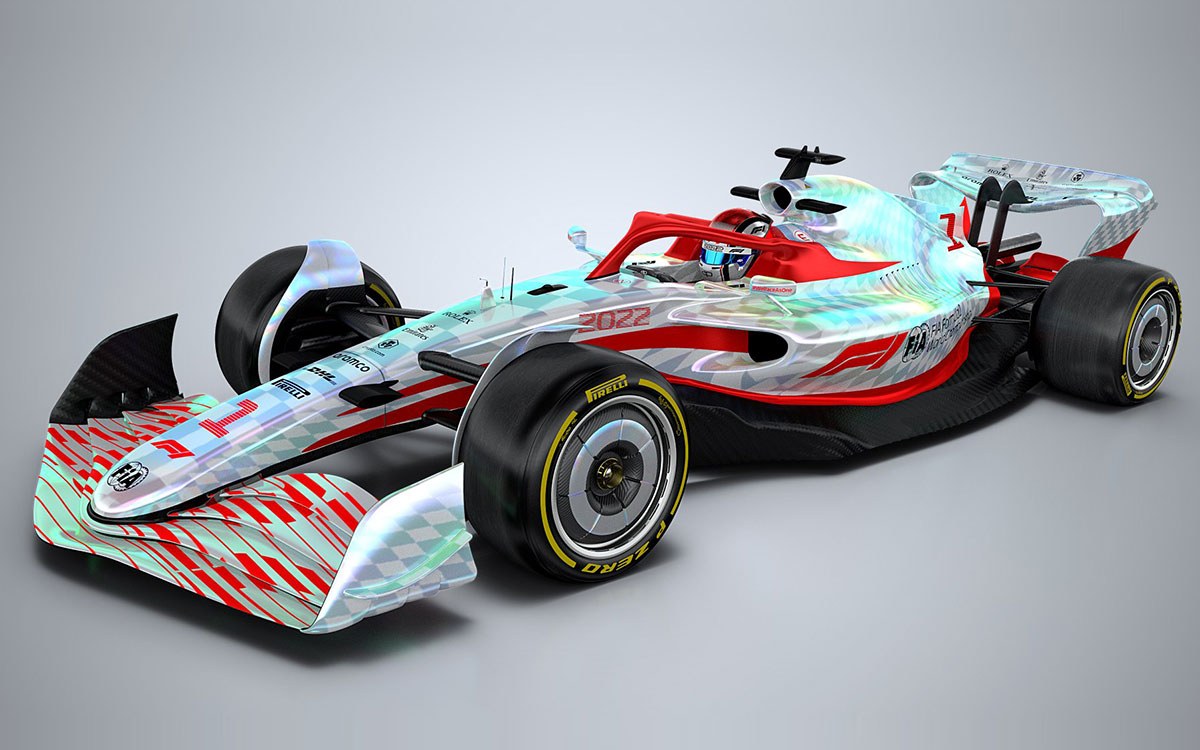 2022年型F1マシンの最新CG (2)