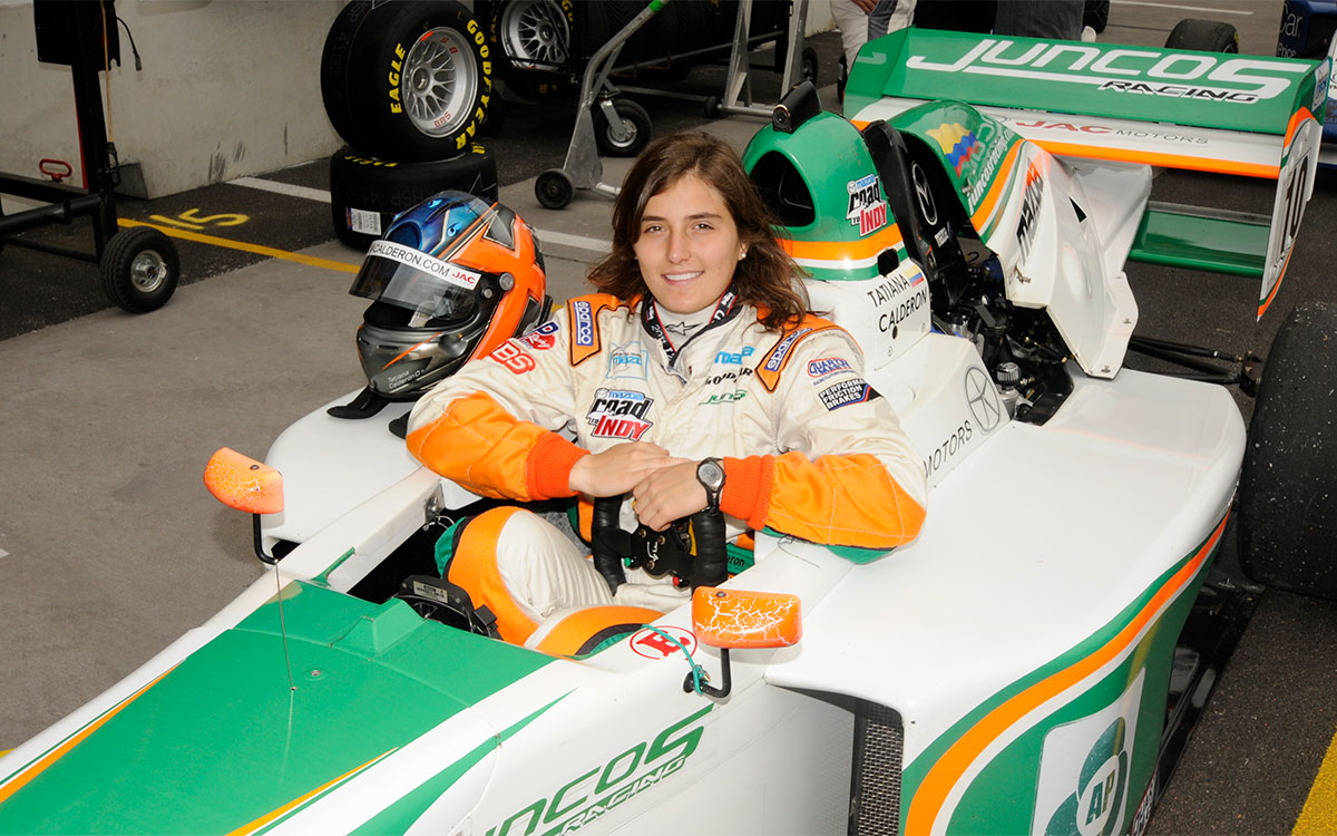 フンコスレーシングからスター・マツダ・チャンピオンシップに参戦したタチアナ・カルデロン、2011年9月2日