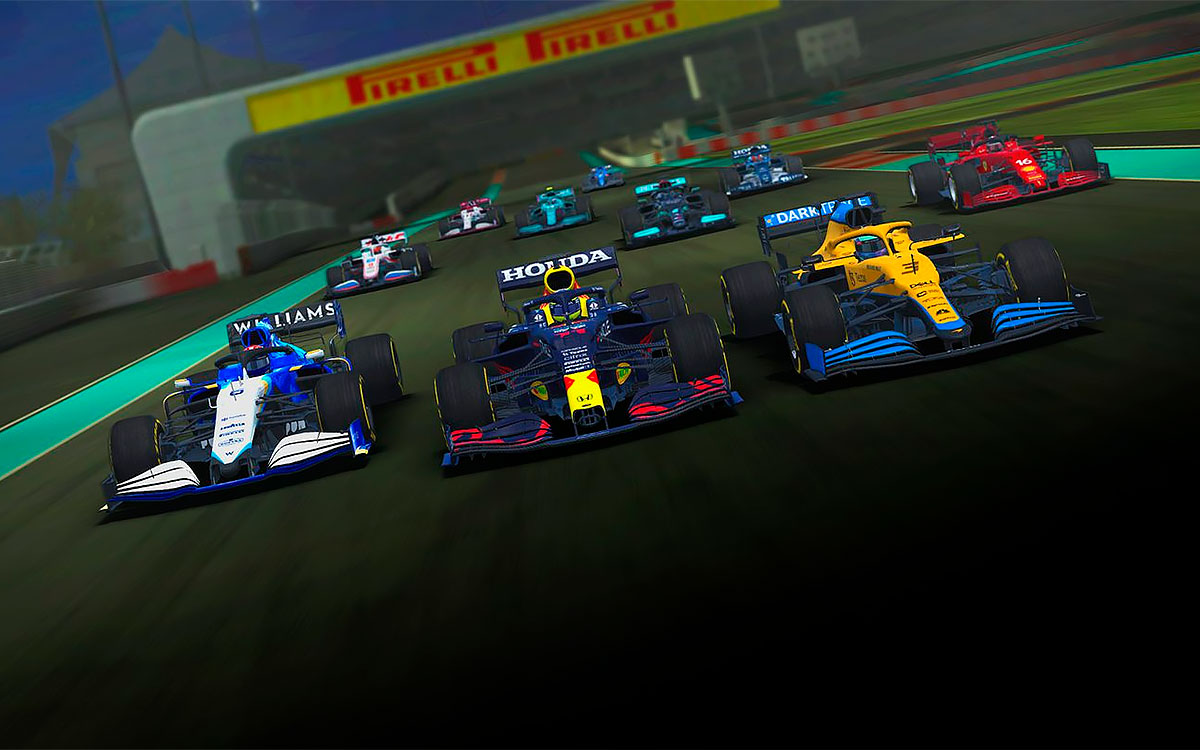 モバイル向けレースアプリ「Real-Racing-3」のシーズン3で公開された2021年シーズンのF1マシン