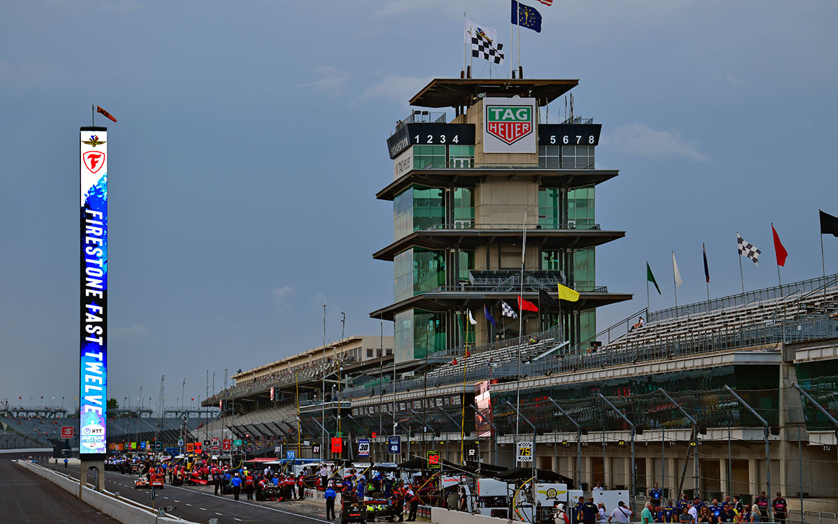 インディアナポリス・モーター・スピードウェイ（IMS）、2021年8月13日に行われたインディカー第12戦ビッグマシン・スパイクド・クーラーズGP公式予選にて